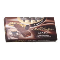 Maitre Truffout Espresso tumšā šokolāde ar kafijas garšu 100g | Multum