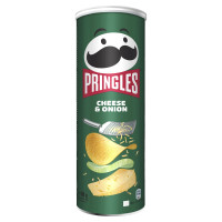 Pringles čipsi ar siera un sīpola garšu 165g | Multum