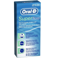 Oral-B Super Floss zobu diegs 52m | Multum