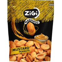 Zigi Mustard Zemesrieksti ar sinepju garšu  70g | Multum