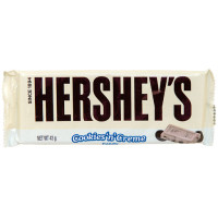 Šokolāde HERSHEY'S COOKIES N CREME ŠOKOLĀDE 43g | Multum
