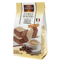 Feiny Biscuits Cubus Cappuccino vafeles 125g | Multum