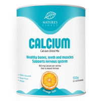Nature's finest Calcium Drink Mix. Augstas absorbcijas kalcija dzēriens ar dabisku apelsīnu, bez cukura. 150g | Multum