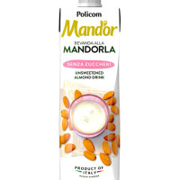 Mandor Almond Milk Senza Zuccheri - mandeļu piens bez cukura 1000ml | Multum