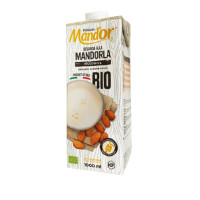 Mand'or Almond Milk Organic, grauzdētu mandeļu piens BIO 5,5% ar vīnogu cukuru, 1000ml | Multum