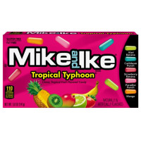 MIKE AND IKE TROPICAL želejkonfektes ar tropu augļu garšu 141g | Multum