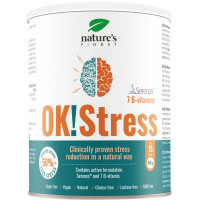 Nature's finest OK!Stress - klīniksi pierādīts produkts, kas samazina stresa līmeni dabiskā veidā 150g | Multum