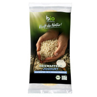 BioZentrale BIO  bezglutēna rīsu vafeles ar jogurta glazūru 100g | Multum