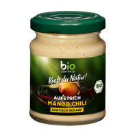 BioZentrale BIO vegānais, bezglutēna aizdars/ pastēte ar mango un čili 125g | Multum