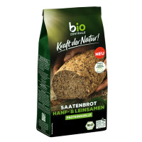 BioZentrale BIO vegānais maizes miltu maisījums ar kaņepēm un linsēklām 500g | Multum