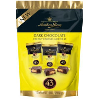 Anthon Berg Licor 43 tumšās šokolādes konfektes ar krēma liķiera garšu 100g | Multum