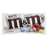 M&M'S WHITE CHOCOLATE baltā šokolāde 45g | Multum