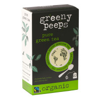 Greeny peeps bio zaļā tēja 20x2g | Multum