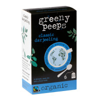 Greeny peeps Darjeeling bio melnā tēja 20x2g | Multum