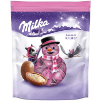 Milka Bonbons Knister  Ziemassvētku šokolādes konfektes 86g | Multum