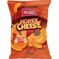 HERR'S (HONEY CHEESE CURLS) kukurūzas čipsi ar siera un medus garšu 28g | Multum