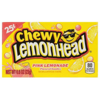 LEMONHEAD Pink Lemonade košļājamās konfektes 23g | Multum