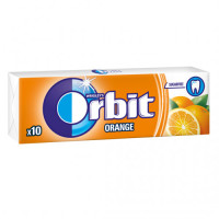 Orbit Orange košļājamā gumija ar apelsīnu garšu 14g | Multum