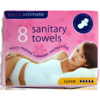 Pretty Intimate Super higiēniskās paketes 8gab. | Multum
