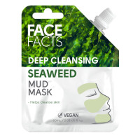 Face Facts dziļi attīroša dubļu maska ​​ar jūraszālēm 60ml | Multum