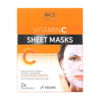 Face Facts sejas maskas ar c vitamīnu 2gab. | Multum