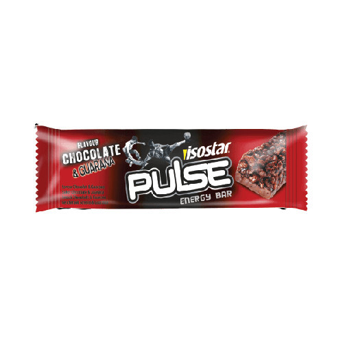 Isostar Pulse batoniņš ar guarānu un šokolādes garšu 23g | Multum