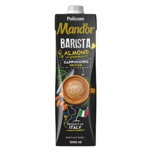 Mand'or Barista mandeļu piens 4% 1L | Multum