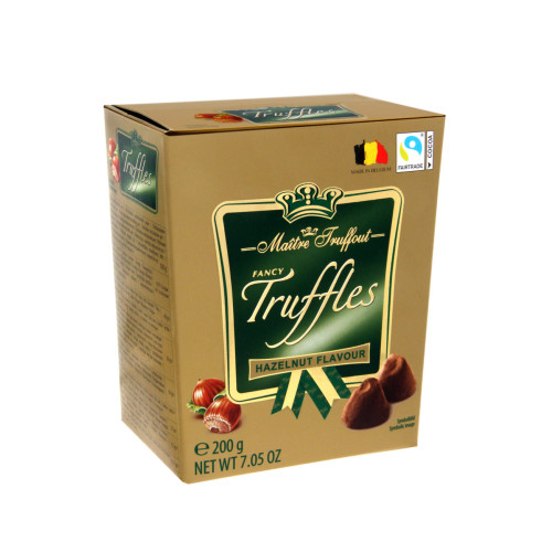 Maitre Truffout Fancy lazdu riekstu trifeles ar kakao pārklājumu 200g | Multum