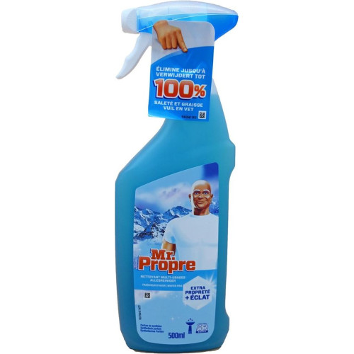 Mr.Proper izsmidzināms tīrīšanas līdzeklis ar ziemas svaiguma aromātu vannas istabām 500ml | Multum