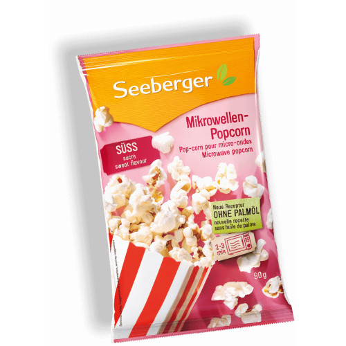 Seeberger saldais popkorns 90g | Multum