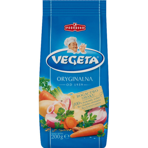Vegeta dārzeņu garšvielas ar sāli 200g | Multum