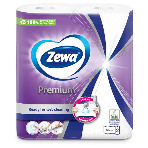 Zewa Premium virtuves dvieļi 2 ruļļi | Multum