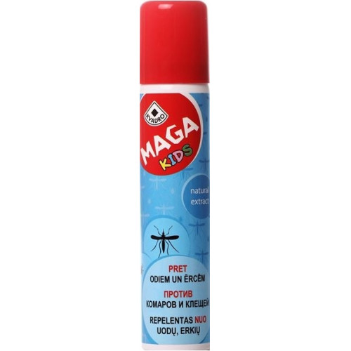 MAGA KIDS līdzeklis bērniem pret odiem, ērcēm 100ml | Multum