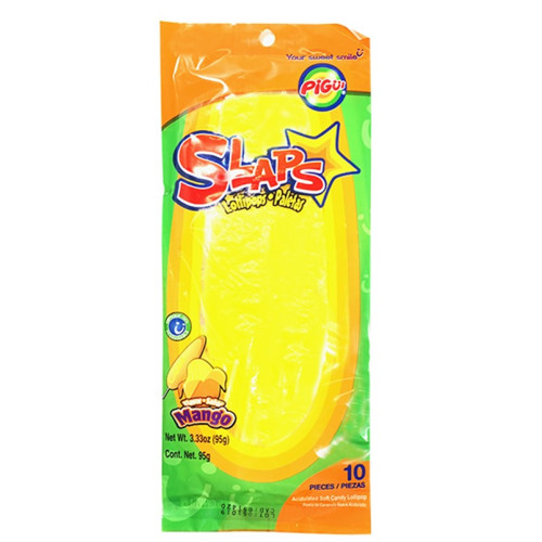 Slaps Mango sūkājamā konfekte ar mango garšu 100g | Multum