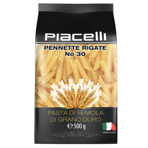 Piacelli Pasta Pennete Rigate makaroni 500g | Multum