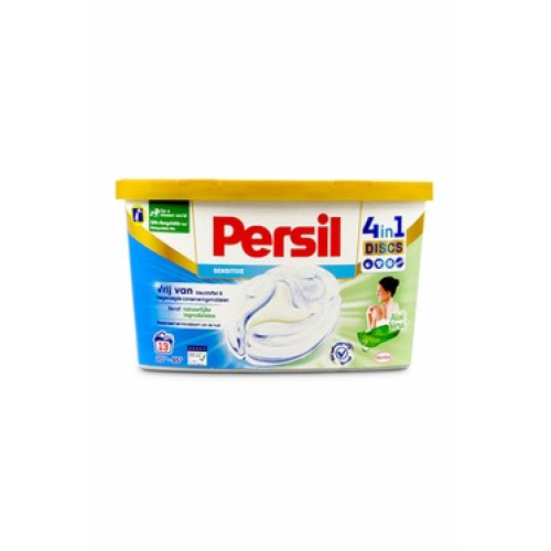Persil Discs 4in1 Sensitive veļas mazgāšanas kapsulas 13x | Multum