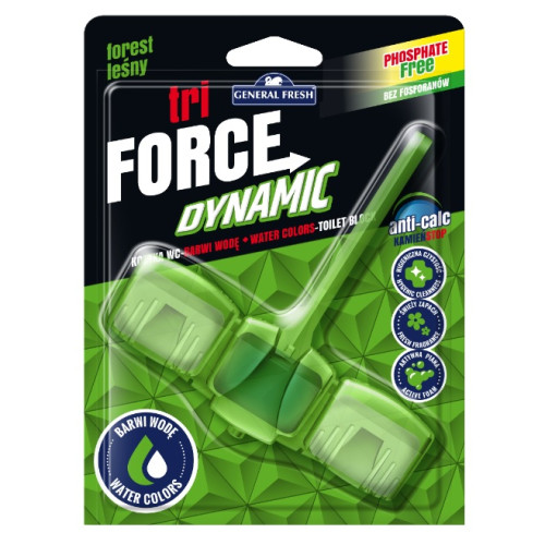 Force tualetes poda skalošanas bloks ar meža aromātu 45g | Multum