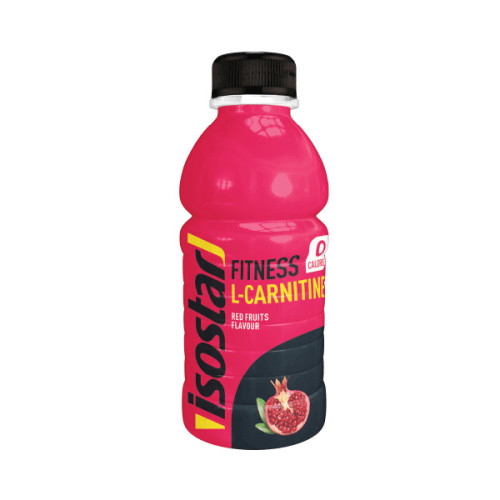 Isostar fitnesa dzēriens ar L-karnitīnu un sarkano augļu garšu 500ml | Multum