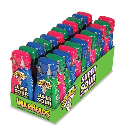 Warheads Double Drops šķidrā konfekte 30ml | Multum