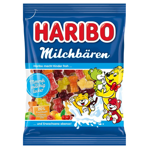 Haribo Milchbaren želejas konfektes 160g | Multum