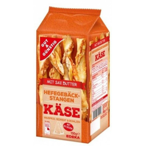 G&G rauga mīklas standziņas ar sieru 150g | Multum