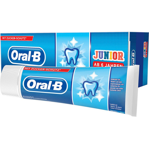 Oral-B Junior zobu pasta ar piparmētru bērniem 6+ 75ml | Multum