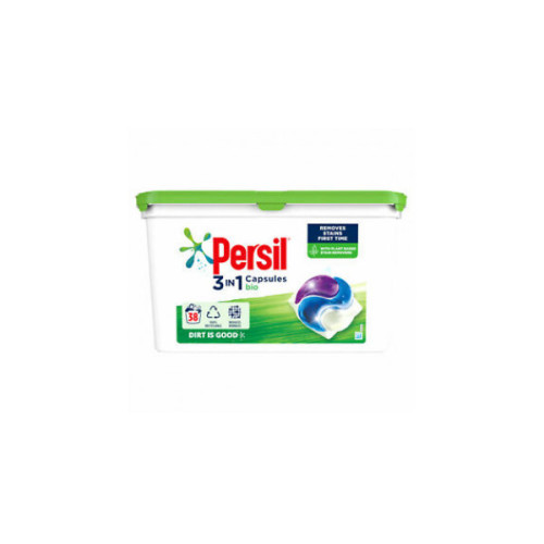 Persil Power Caps Bio veļas mazgāšanas kapsulas visai veļai 38gab | Multum