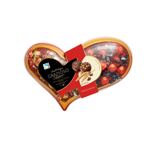 Maitre Truffout Grazioso Heart pralines izlase 475g | Multum