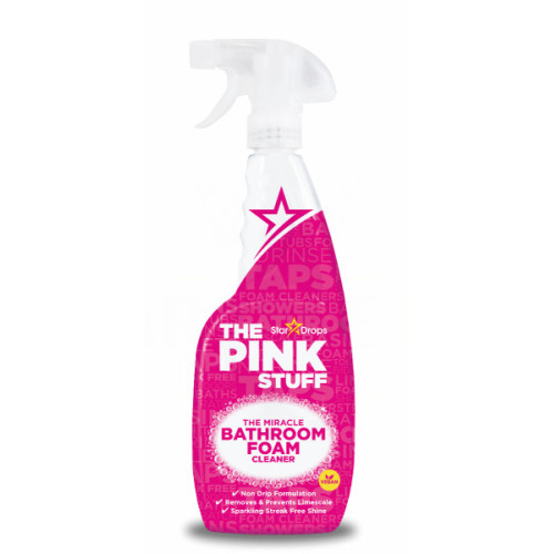 THE PINK STUFF izsmidzināmas vannas istabas tīrīšanas putas 750ml | Multum