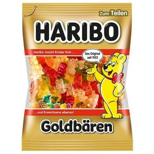 Haribo Goldbaren želejas konfektes 175g | Multum