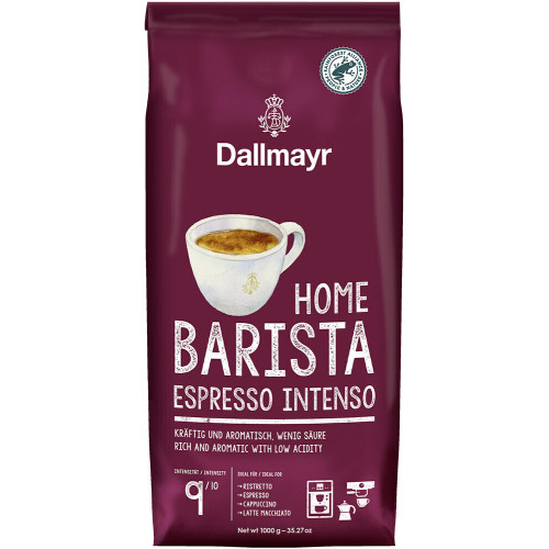 Dallmayr Home Barista Espresso Intenso kafijas pupiņas 1kg | Multum