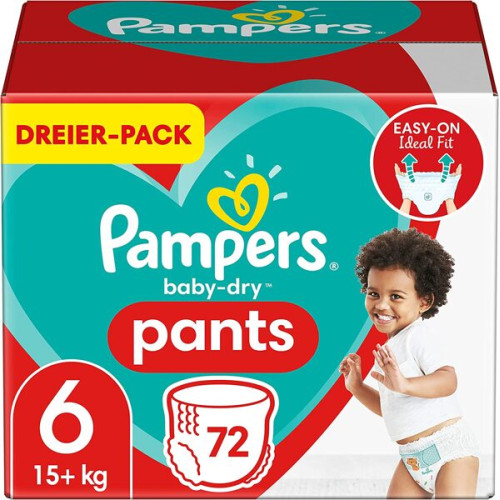 Pampers Pants 6 bērnu autiņbiksītes (24X3) gab | Multum