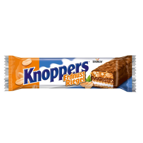 Storck Knoppers batoniņš ar zemesriekstiem 40g | Multum
