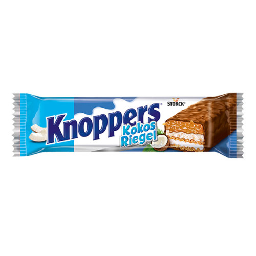 Storck Knoppers batoniņš ar kokosriekstu pildījumu 40g | Multum